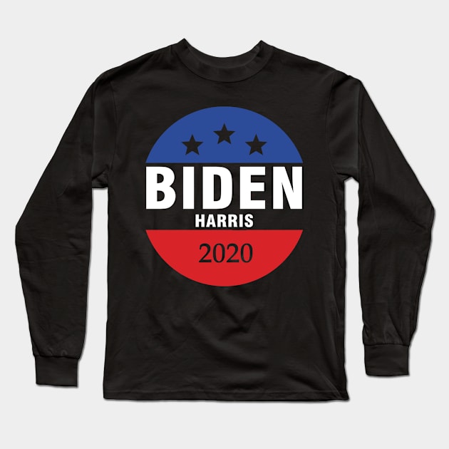 Biden Harris 2020 Long Sleeve T-Shirt by Magic Arts